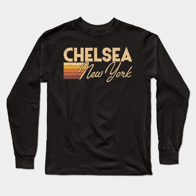 Chelsea New York Long Sleeve T-Shirt by dk08